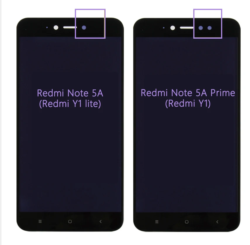 Высококачественный ЖК-для Xiaomi Redmi Примечание 5A с сенсорным экраном+ рамка для Redmi Note 5A Prime lcd Y1 Y1 lite
