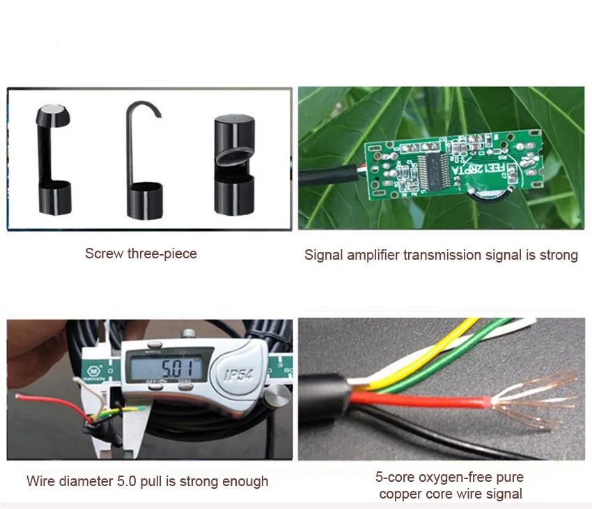 5,5 мм USB эндоскоп 6 светодиодов змея камера для обследования эндоскоп+ магнит+ крюк+ зеркало Авто Диагностика цифровой промышленный эндоскоп