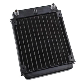 

Black Aluminum Heat Exchanger Radiator For PC CPU CO2 Laser Water Cooling System Computer