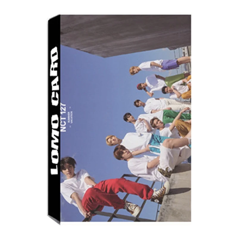 KPOP NCT коллективный альбом LOMO маленькие карты фотографии Фотокарта коробка