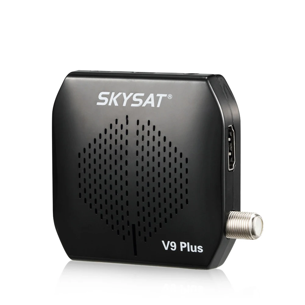 Skysat V9 Plus Мини Full HD цифровой спутниковый ресивер DVB-S2 MPEG-4 AC3 поддержка Youtube Cccam Newcam авто-ролл PowerVu Biss ключ