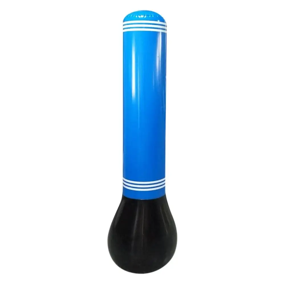 TSAI дропшиппинг быстрая надувная пробивная тумблер сумка 160x56 см фитнес мешок песка Начинающий Боксерский Тренировочный Воздушный Мешок Спортивный инструмент - Цвет: blue