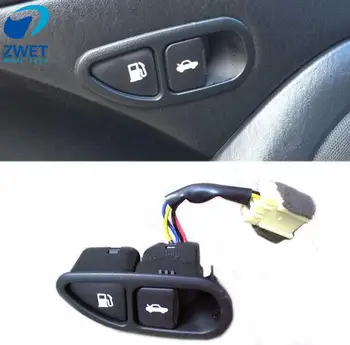 

ZWET Car For Sonata Rear Trunk Lid Fuel Filler Switch Door Release Open Switch for 93555-3D010