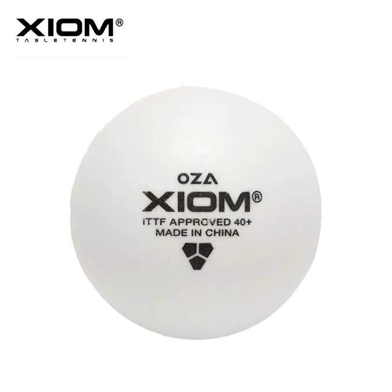 

72 Pcs New Xiom Latest Oza 3 Star Table Tennis Balls (with Seam, Abs 40+) Plastic Ping Pong Balls Ittf Approved
