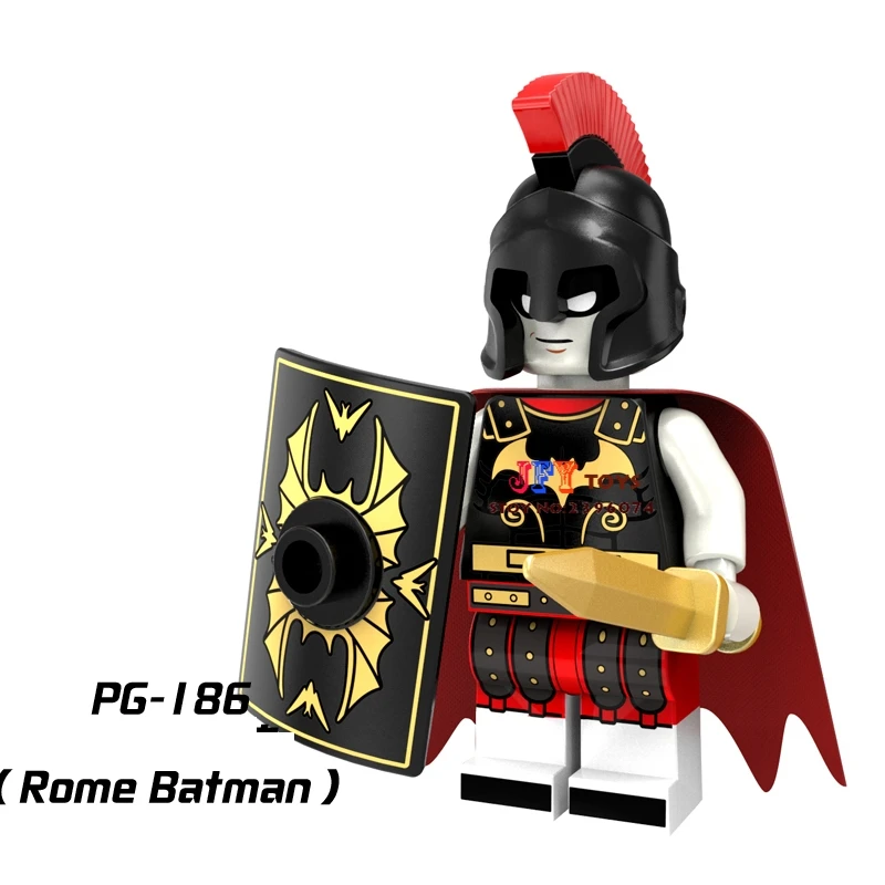 

Single star wars super heroes Justice League Rome Batman building block model bricks toys for children brinquedos menino