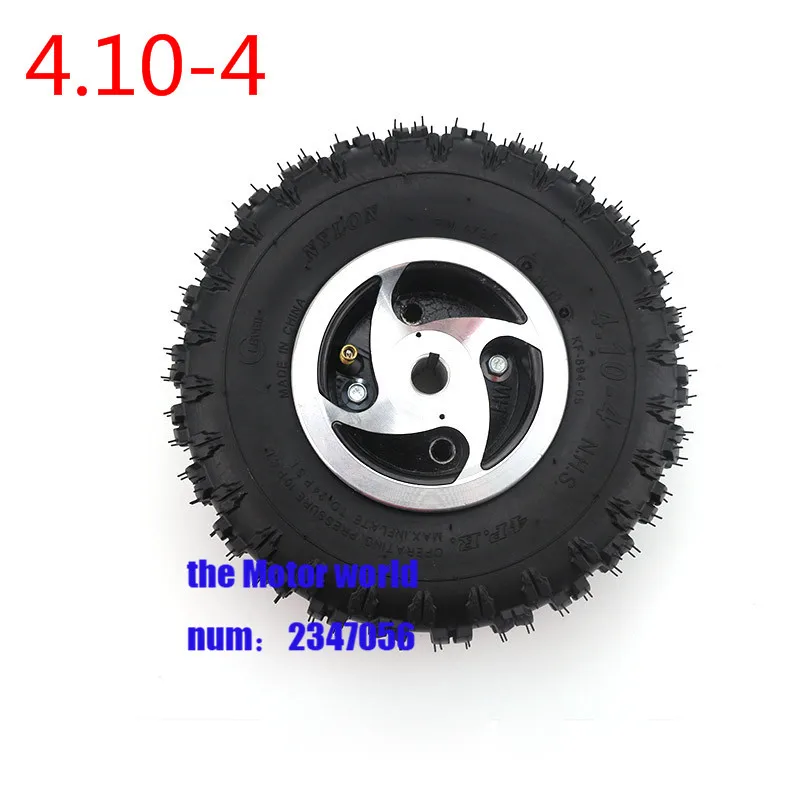

NEW 4.10-4 410-4 4.10x4 WHEEL TIRE TYRE RIM tire with hub for Off Road Go Kart