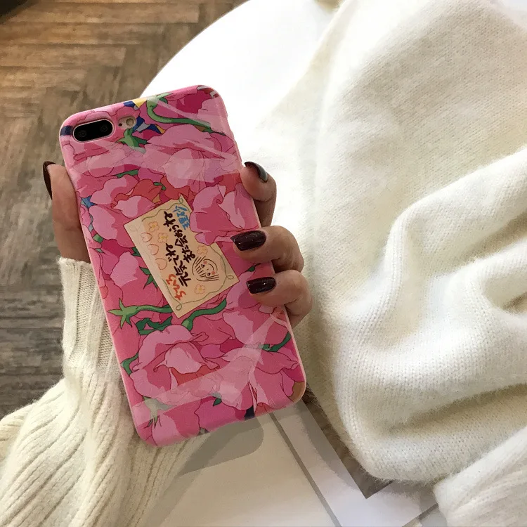 

Fashion Rose Flowers Phone Case for IPhone X 10 Iphone 8 8 Plus Soft TPU Back Cover for Iphone 6 6s 7 7 Plus Phone Bags Coque
