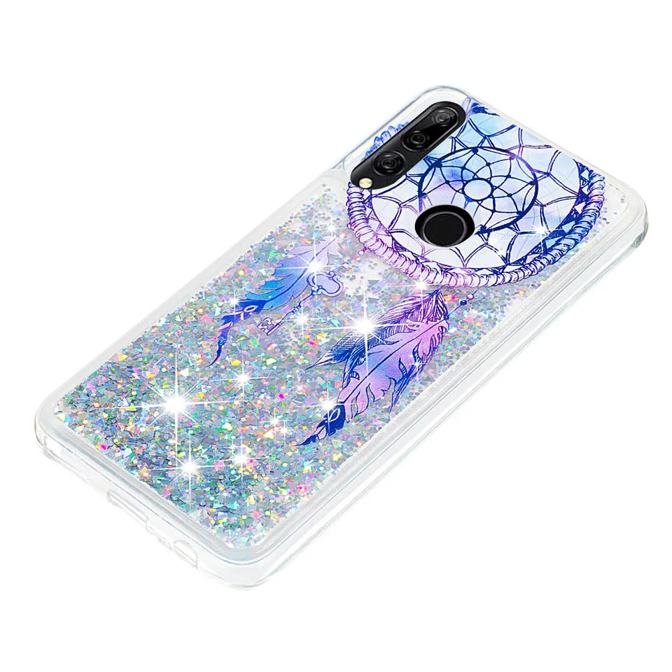 Модный Блестящий чехол с водопадом мягкий силиконовый для телефона HUAWEI Y9 Prime 2019 P