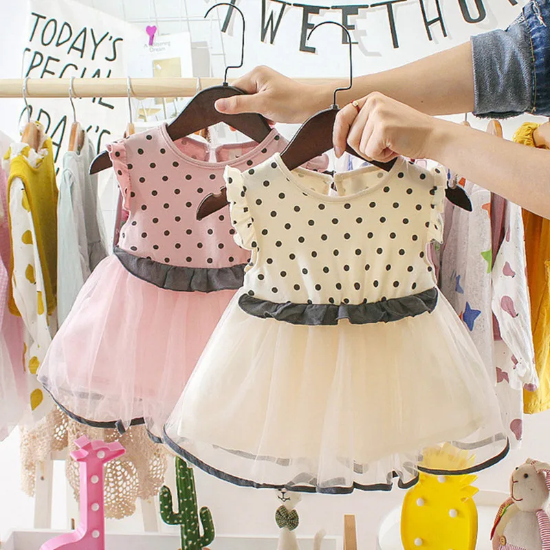 Newborn Baby Girls Lace Dress Party Kids Clothing 2019 Fashion Cute Princess Christening Toddler girls 1 Years Birthday Dresses (6)
