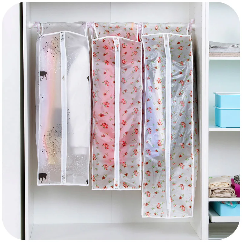 Us 8 51 Garment Suit Coat Dust Cover Protector Wardrobe Storage Bag Vacuum Bags Free Shipping In From Home Garden On