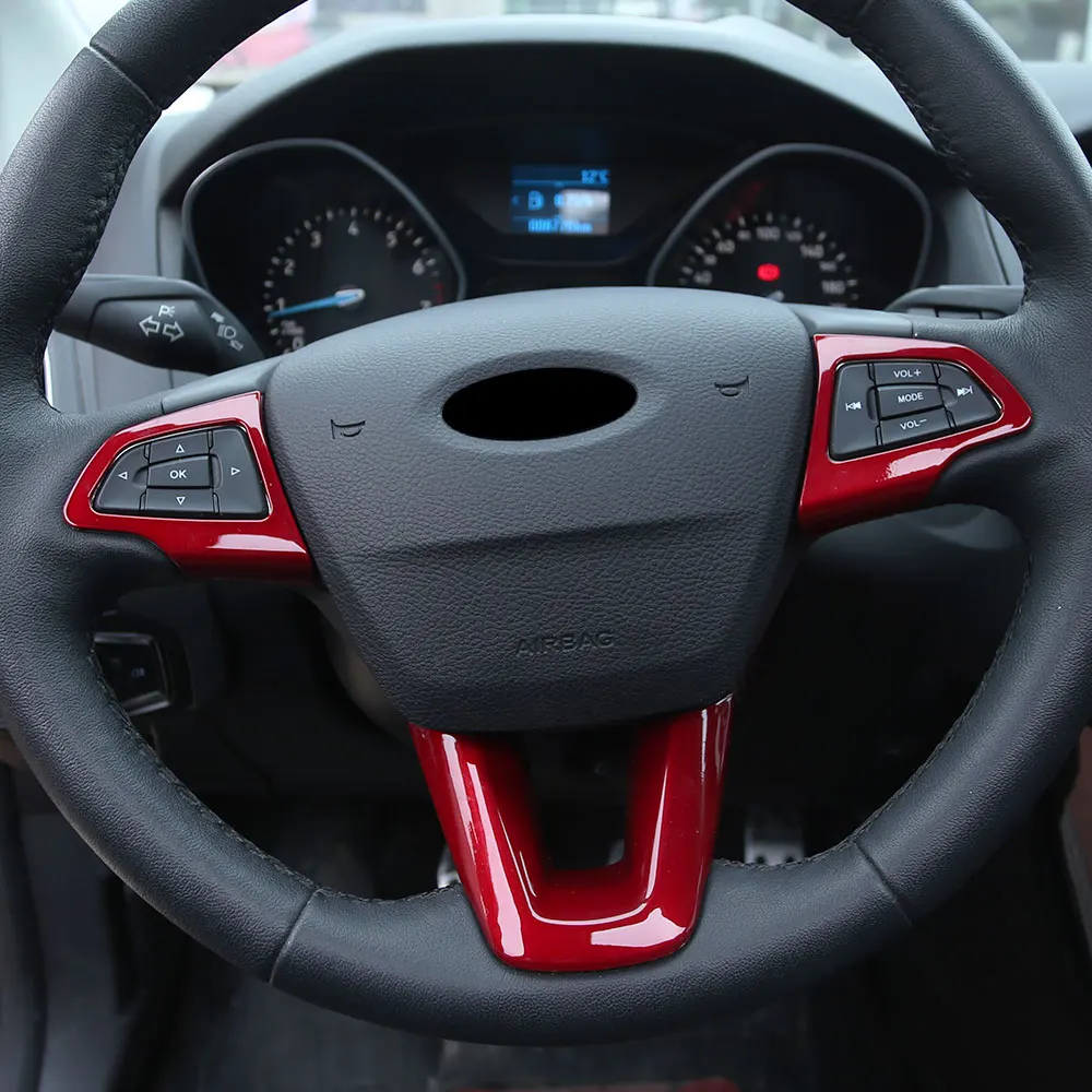 3 шт./компл. защитная накладка на руль автомобиля Color My Life стикер для Ford Kuga Escape Ecosport