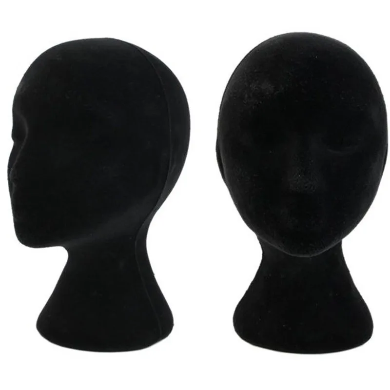 Женский манекен из пенополистирола, черный парик, очки, шляпа, стенд, популярная модель, держатель для хранения, белый, 1 шт