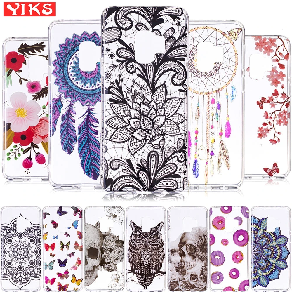 

For coque Samsung Galaxy S9 Case Silicone Soft Cover For Samsung S9 High Quality TPU Transparent Case For Galaxy S9 fundas Etui