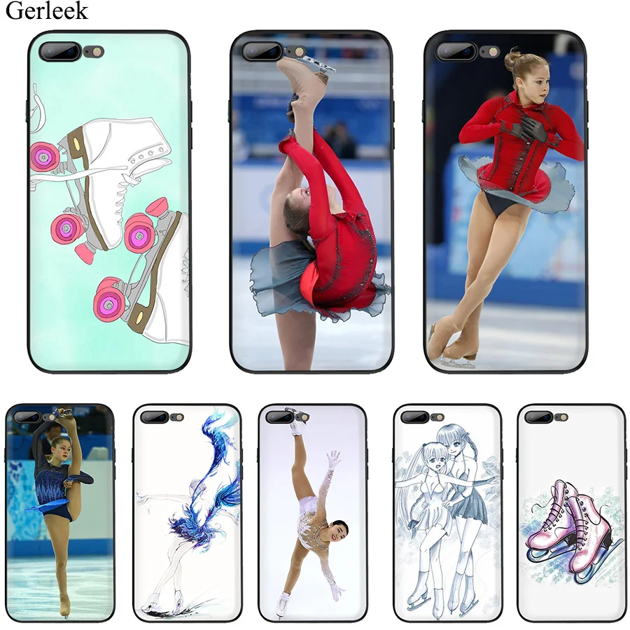 

Desxz Go Ice Skating With Friend Club Soft TPU Case For iPhone 5 5s SE 6 6s 7 8 Plus X XR XS Max XR Cover Protection