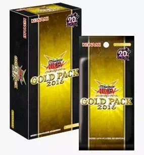 Original Yugioh Game Card Deck Japanese Gold Pack 2016 Gp16