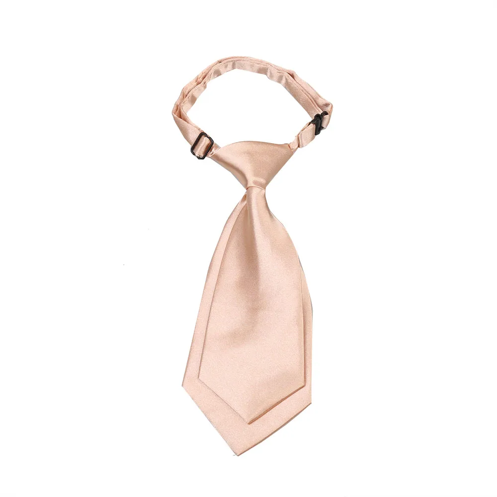 HOOYI Boys Tie Solid Fashion Cravat Small size Necktie for Women
