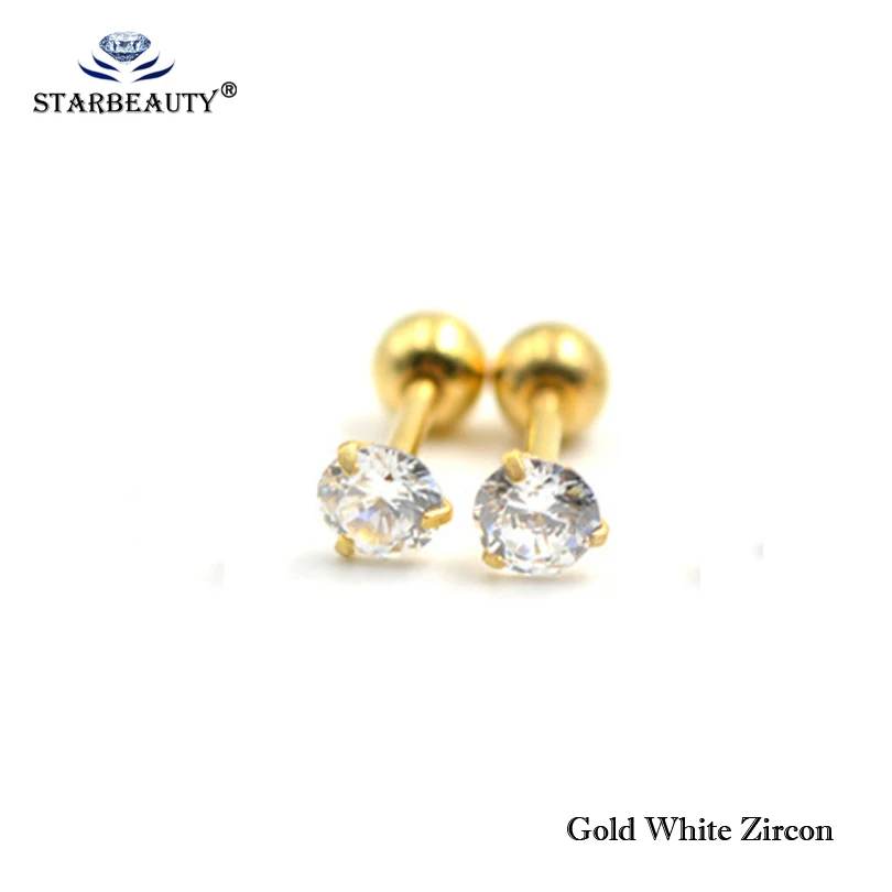 Gold White Zircon