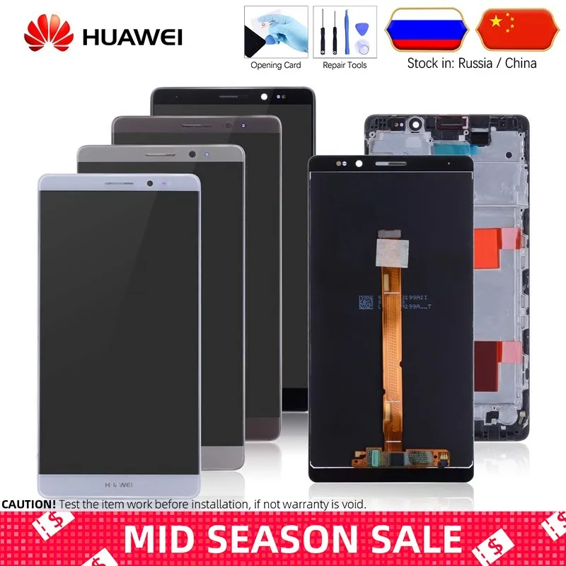 

Display For Huawei Mate 8 LCD Display Touch Screen Digitizer Repair Original 6.0''For Huawei Mate 8 Display Replace Nxt-l29