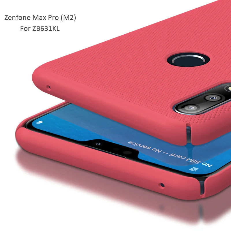 Nillkin Чехол матовый для Asus Zenfone Max Pro M2 ZB631KL жесткий Пластик задняя крышка