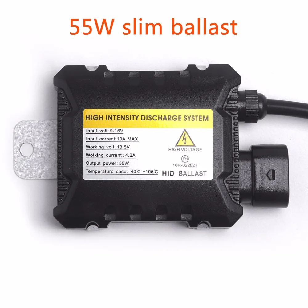 35 Вт/55 Вт Тонкий комплект ballast HID H1 H4 H3 H7 H11 9005 9006 4300K 5000K 6000K 8000K 10000K 12000K авто HID Ксеноновые фары 12V