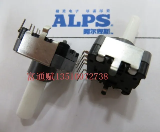 

[VK] импортированный из Японии, ALPS EC18AGA20402 кодирующий переключатель, 12 точек, Высота 22 мм, кодировщик 360 градусов, 1 мА, 10 В постоянного тока