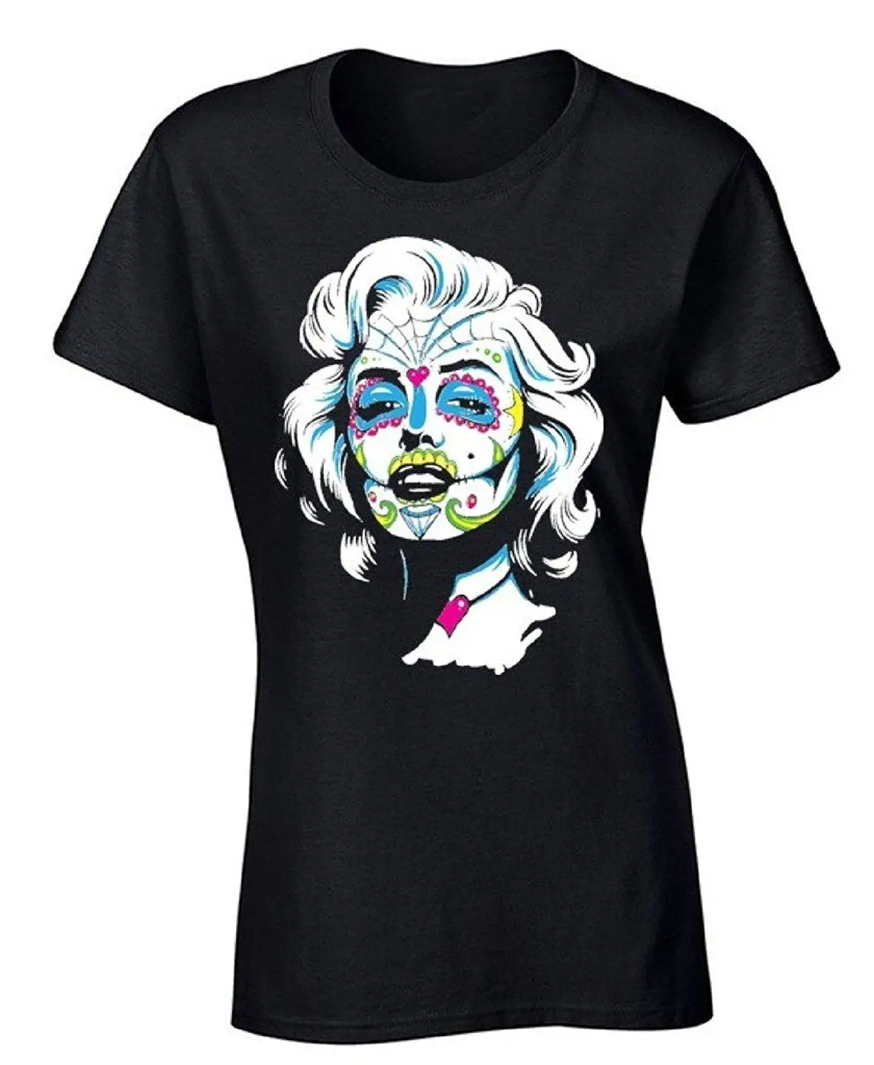 Download Slim Fit Wholesale Blank T Shirts Women's Monroe Sugar ...