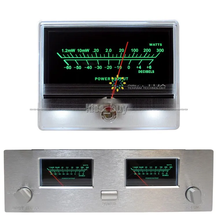 

1PCS VU Panel Meter Audio Power Amplifier Indicator DB Table Level Header Back light