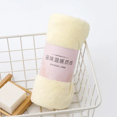 Soft Microfiber towell For Adults pink Super absorbent Towel Bathroom for home Shower travel gift Thick Men women face Towel