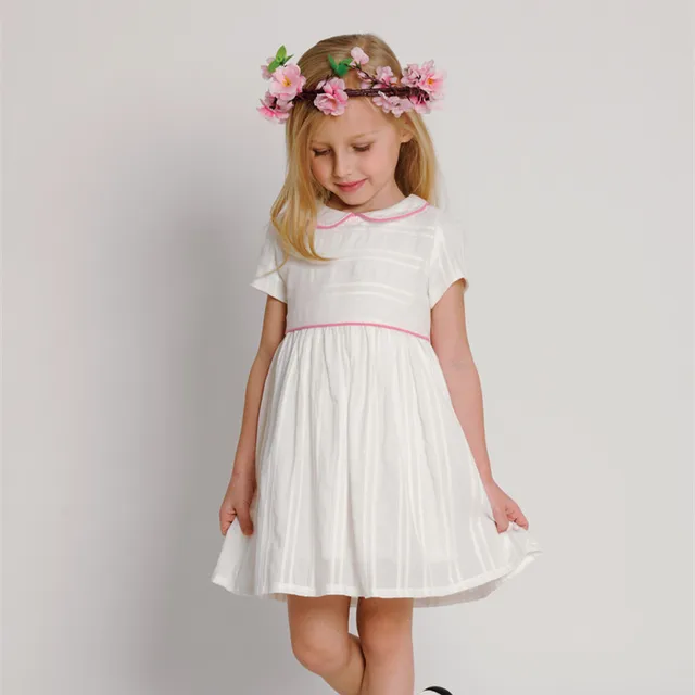 little girls white dress