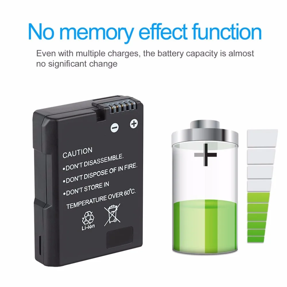 7.4V 1030MAH Fully Decoded Digital Camera Battery Replacement