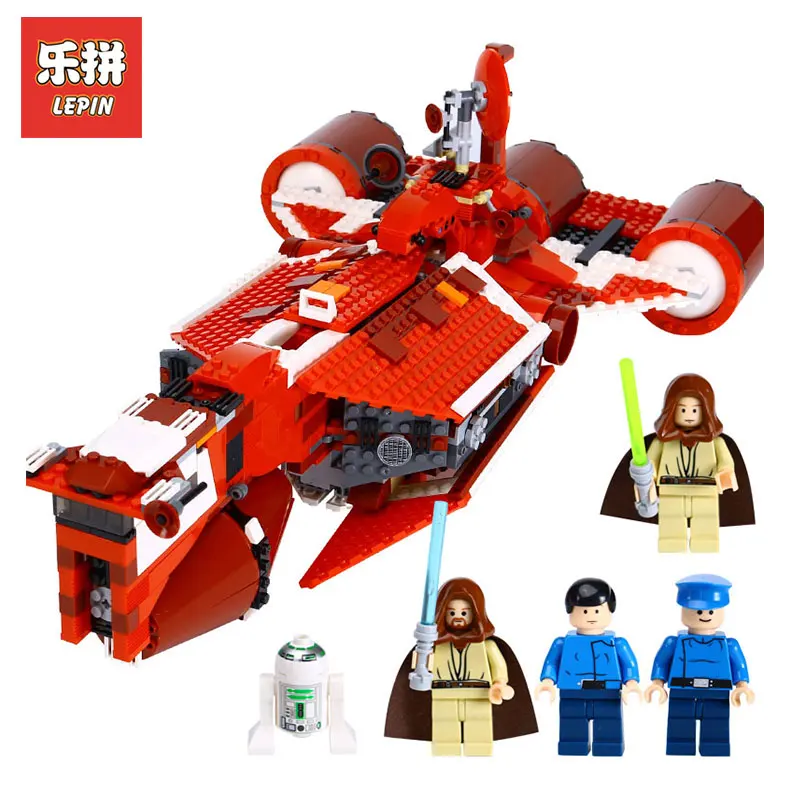 

Lepin 05070 STAR WARS Genuine Stunning The Republic Cruiser Set Educational Building Blocks Bricks Toys Model LegoINGlys 7665