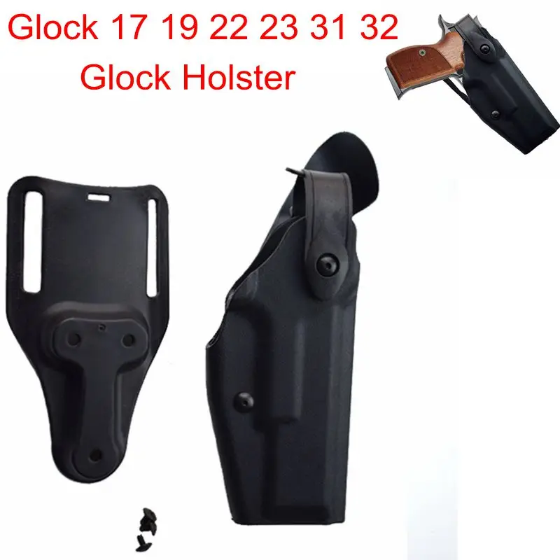 Tactical Hunting Glock Pistol Waist Holster Quick Drop Right Hand Glock
