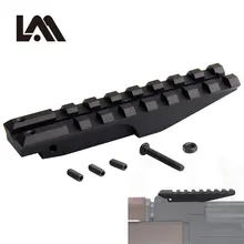 Тактический Пикатинни задний Вивер 20 мм рейка для аксессуары АК страйкбол электрический пистолет AK47 AK74 прицел для охоты