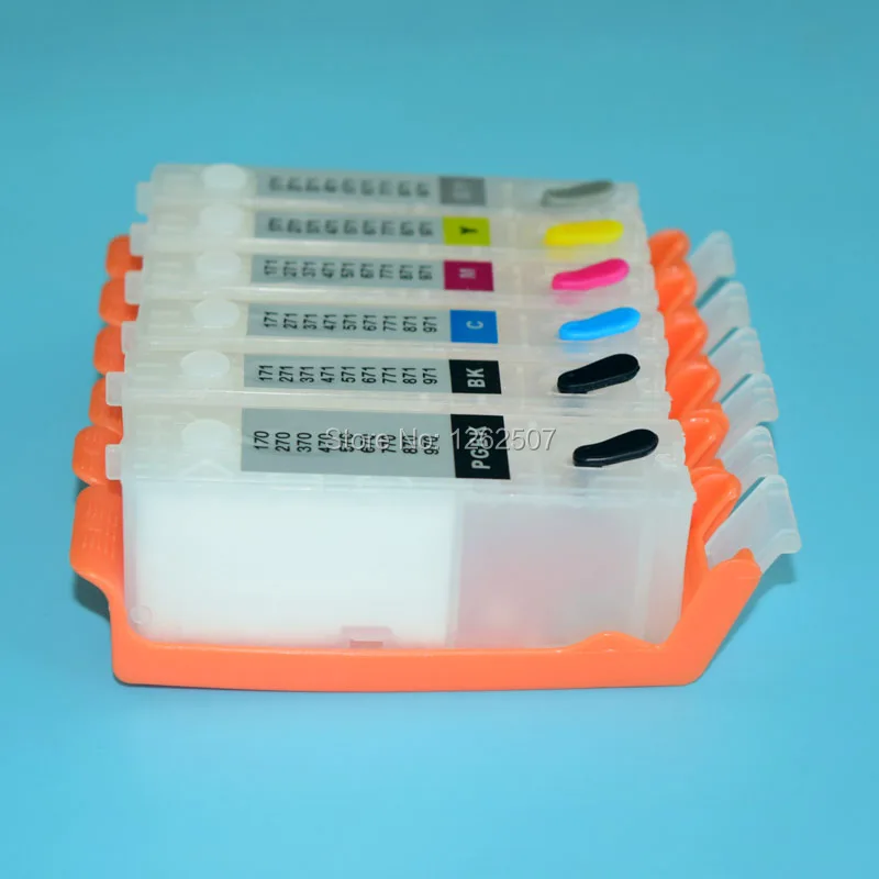 Canon PGI-570 CLI-571 Refill ink Cartridge 6Color (3)