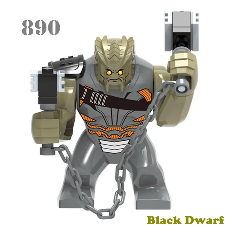 Mini Diy DC Marveled Anime Super Hero Character Action Venom Black Dwarf Hulk Figures Legoingly Toys For Children Birthday Gifts