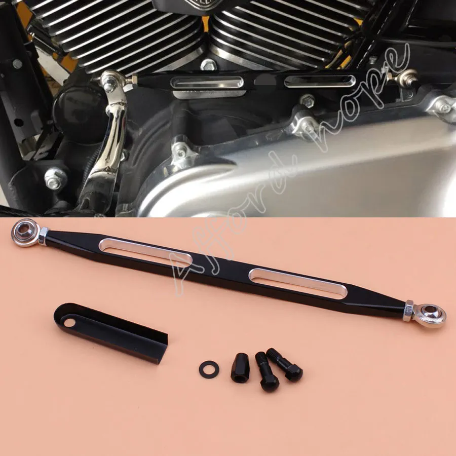 For Harley Softail Dyna Road Glide FX FLT FLH Shifter Black Motorcycle