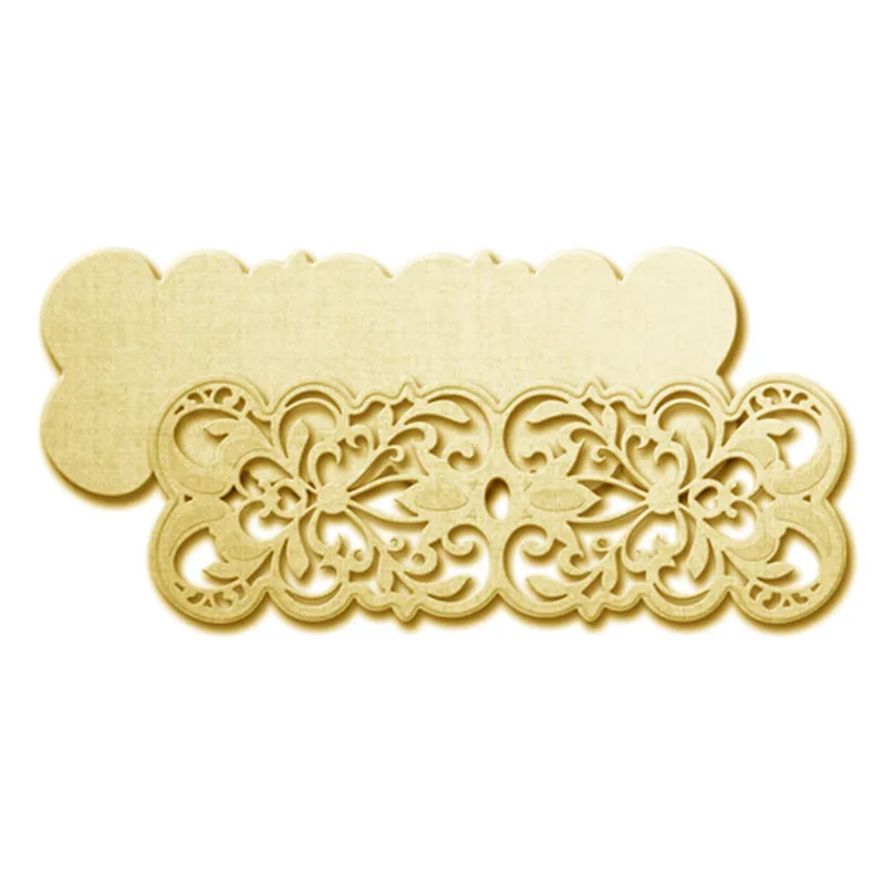 

DiyArts Lace Border Metal Cutting Dies for Craft Dies Scrapbooking Border Die Cut Card Making Album Embossing New Dies for 2019