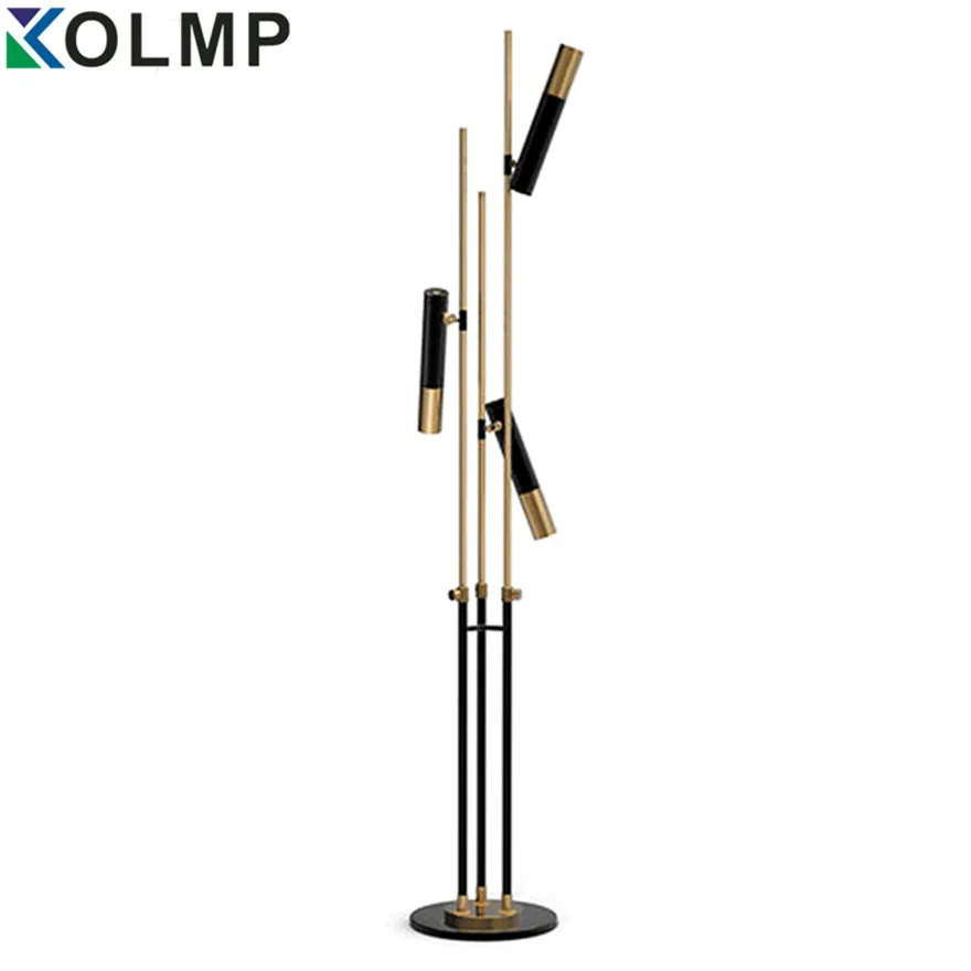 3 tube arms Ike floor lamp stand lamp Italy lighting Nordic Lampstand High Quality Floor Lamp