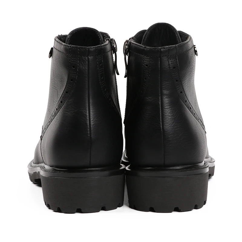 AIMEIGAO Fashion Vintage Women Ankle Boots Soft Leather Flat Shoes Comfortable Women Boots Lace Up Soft Leather Classic Shoes