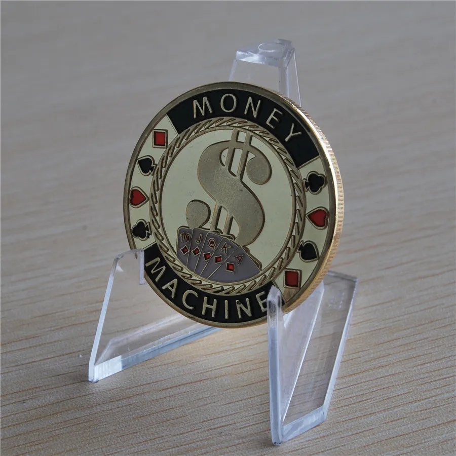 Free shipping 5pcs/lot Money Machine Poker Coin American Dollar Casino Card Guard | Дом и сад