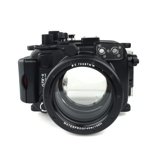 Водонепроницаемый чехол для подводной камеры Meikon дайвинга Canon G7X Mark II камер