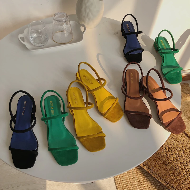 

Clear Heels Beige Heeled Sandals Fashion Womens Shoes 2019 Slip-on Loafers Summer Women's Med Open Toe Black Luxury Ladies