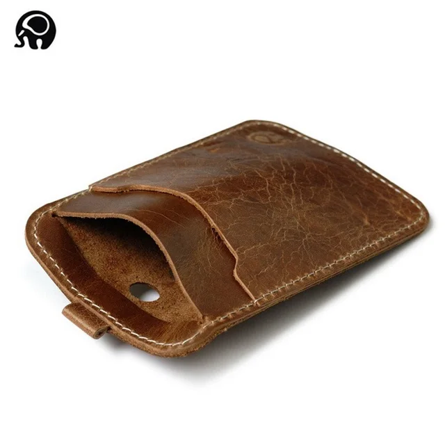 wholesale vintage leather card wallet men credit card case small card pack business bank card holder - Leather Card Holder Wallet wholesale vintage leather card wallet men credit card case small card pack business bank card holder - Leather Card Holder Wallet