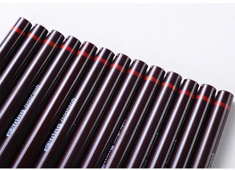 ROtring изограф 0,1 мм-1,0 мм пористые ручки для рисования Ручка иглы крюк линия ручка 1 шт./лот