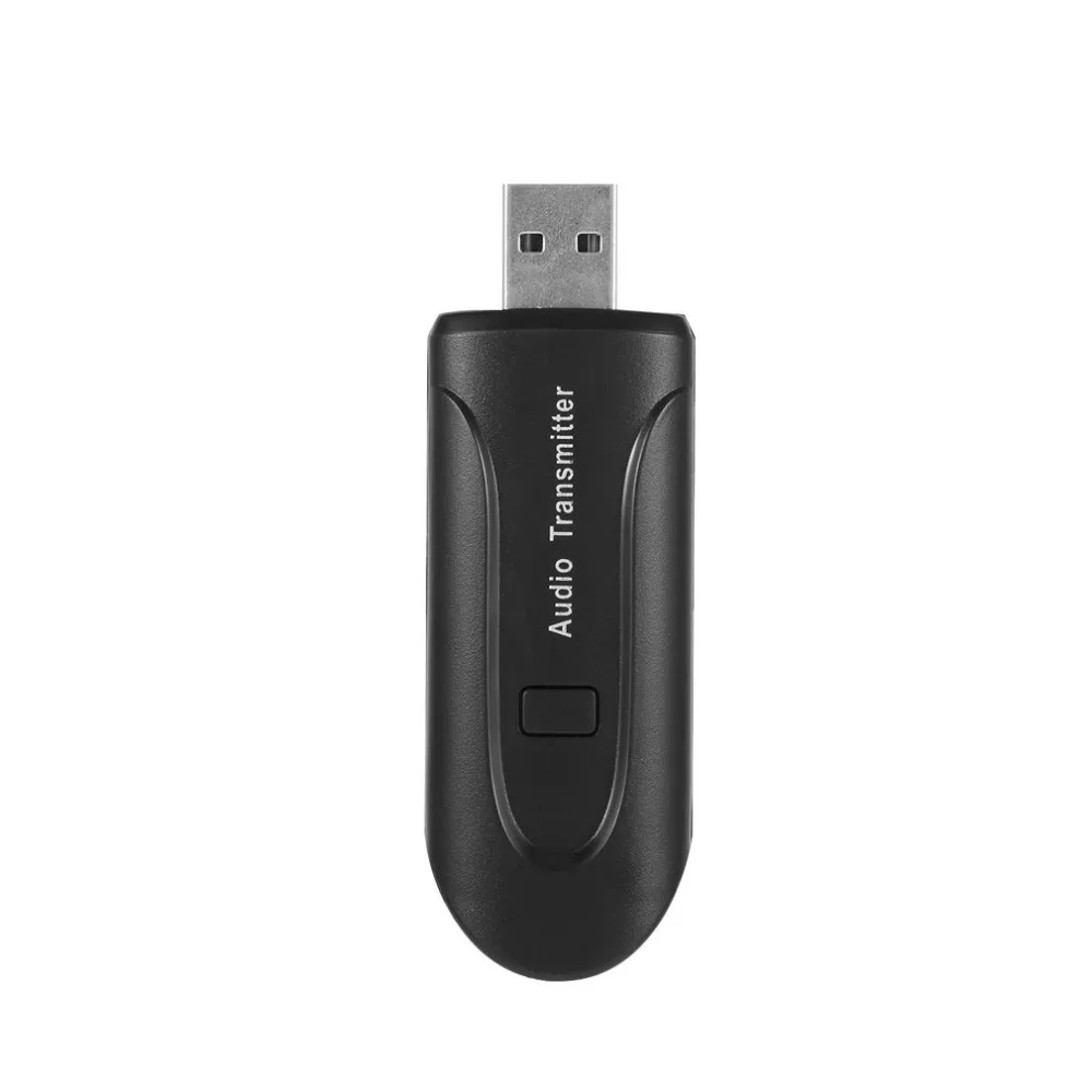 Портативный беспроводной Bluetooth 3,5 мм стерео аудио передатчик устройства для ТВ MP3 MP4 USB источник питания Plug& Play