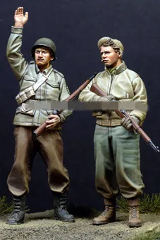 

1/35 Resin Figure Model Kits WW2 US Infantry Unassembled unpainted
