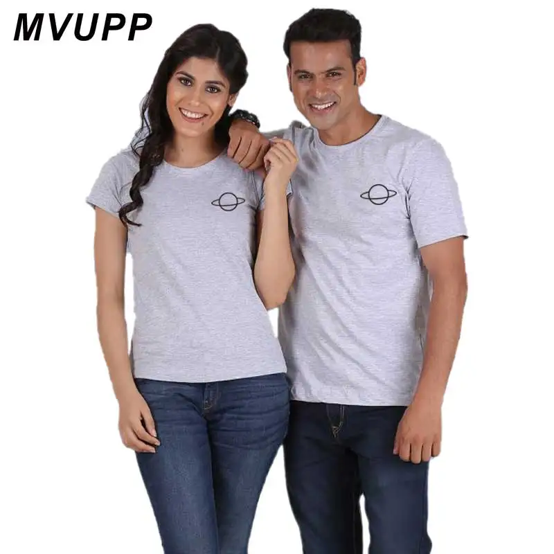 

Universe couple clothes white t shirt tee shirt femme women men family clothing husband and wife lovers plus size harajuku cool