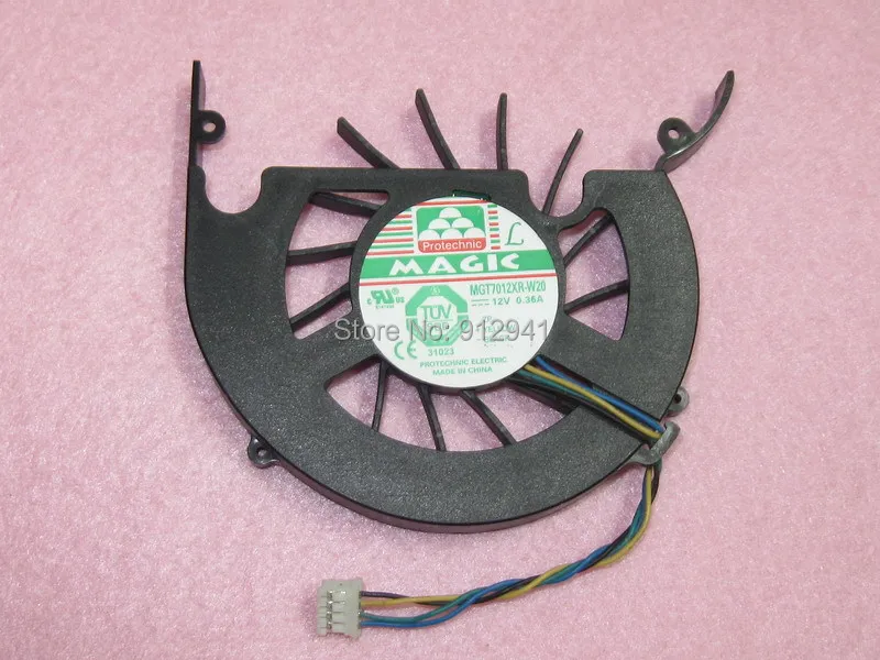 

MAGIC MGT7012XR-W20 Graphics / Video Card VGA Cooler Fan Replacement 12V 0.35A 4Wire 4Pin Connector