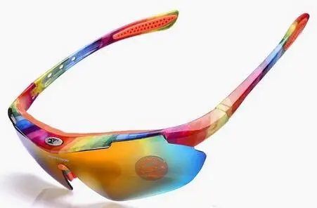 ROBESBON UV 400, велосипедные очки для велоспорта, солнцезащитные очки для мужчин, Gafas Ciclismo Oculos De Grau Masculino, велосипедные очки - Цвет: colorful