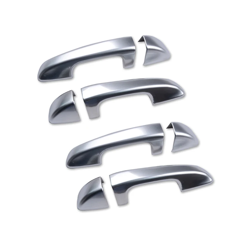 

2011-2016 For Porsche Cayenne Exterior Door Handles Cover Trim without Keyhole ABS 8pcs